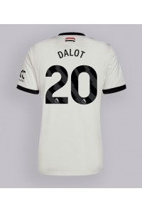 Manchester United Diogo Dalot #20 Voetbaltruitje 3e tenue 2024-25 Korte Mouw